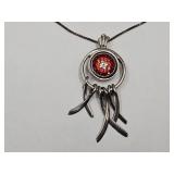 20" Sterling Silver Necklace & Pendant
