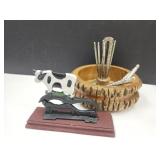 Nutcracker Dish & Cast Iron