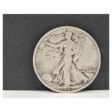 1942 S Silver Walking Liberty Half Dollar Coin