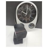 Bosr Speakers & Weather Barometer Clock