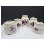 Home & Garden Stoneware  Canisters