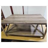 Newer Barn Wood Style Coffee Table 39 x 24 x 17"h