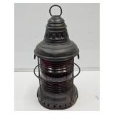 Railroad Lantern  Light with Red Lens