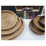 VTG Baskets & Johnson & Connelly Books +