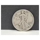 1939 Silver Walking Liberty Half Dollar Coin