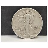 1942 Silver Walking Liberty Half Dollar Coin