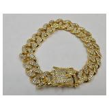 Iced Out Cuban Link Bracelet