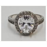 925 Silver Ring Sz 8