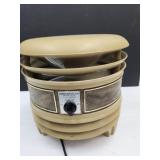 VTG Hanovia Welch 2 Speed Ottoman Floor Fan