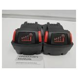 2 New 18 Volt Power Tool Batteries 2 New 18 Volt Power Tool Batteries
