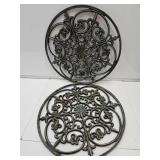 Cast Iron Ornate Decor 16 1/2" Cast Iron Ornate Decor 16 1/2"