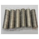6 Rolls UNC  Westward Series Nickel Coins 6 Rolls UNC  Westward Series Nickel Coins