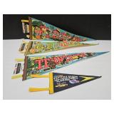 VTG Felt Pennants  Daytona Beach Flordia, TENN + VTG Felt Pennants  Daytona Beach Flordia, TENN +