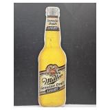 Metal Advertising Miller Sign 8 1/2 x 30" Metal Advertising Miller Sign 8 1/2 x 30"