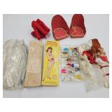 VTG Barbie Doll Skooter, Cardboard Chairs,Toaster VTG Barbie Doll Skooter, Cardboard Chairs,Toaster