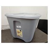 18 Gal Gray Storage Tote 18 Gal Gray Storage Tote