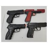 Lot of 4 Airsoft Pistols Lot of 4 Airsoft Pistols