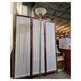 Floor Lamp with Glass Globe Floor Lamp with Glass Globe