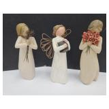 3 Willow Tree Angels 3 Willow Tree Angels