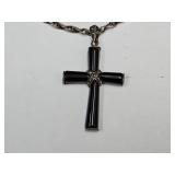 925 Silver Chain & Cross 925 Silver Chain & Cross