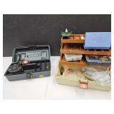 2 Tackle Boxes with Reels, Tackle + 2 Tackle Boxes with Reels, Tackle +