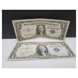 1935 C & 57 A    $ Dollar Currency Notes 1935 C & 57 A    $ Dollar Currency Notes