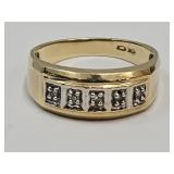 10 k Gold Ring Size 10 3/4 See Weight 10 k Gold Ring Size 10 3/4 See Weight