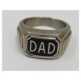 Stainless Steel DAD Ring Size 11 Stainless Steel DAD Ring Size 11