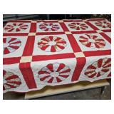 VTG Hand Sewn Beautiful Qult Excellent Cond 76X62 VTG Hand Sewn Beautiful Qult Excellent Cond 76X62