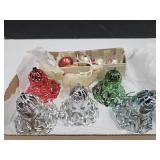 VTG  Plastic Reindeer, Mini Ornaments & Bells