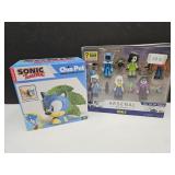 NIB Sonic The HedgeHog Chia Pet & Arenal Rivals