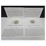 2 Marshall Islands $5 Dollar Coins