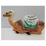 28 x 16" h Blow Mold Manger CAMEL
