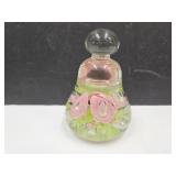 Large  Glass Pear Paperweight