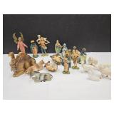 VTG Nativity Set Figures Italy Depose