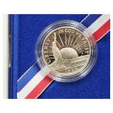 1986 Half Dollar Coin Comm