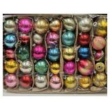 VTG  Christmas ORNAMENTS Shiny Brite  Taped In Bx