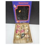 Vintage Christmas Ornaments Indents , Bell +