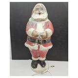 31" HIGH Blow Mold Santa Claus