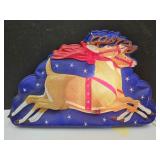 Vintage Reindeer Electric Sign See Pics 19.5"w