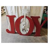 Wooden JOY Signup to 44" high