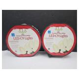 New LED C9 White Lights with Reels