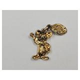 Sterling Silver Mickey Mouse Official Charm