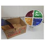 Vintage Dunbar Magic Color Wheel w Box, See Pics