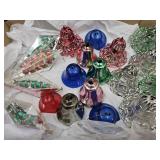 BELLS & Jewel Brite Ornaments, Plastic & Metal