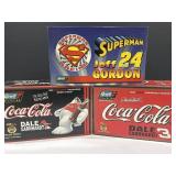 3, Vtg NASCAR Diecast in Box, Gordon Earnhardt Jr