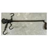Antique Steelyard Balance / Roman Balance Scale