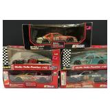 Lot of 5 Vintage NASCAR Diecast 1/24 Scale Cars