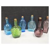 Lot of Muti Color Wheaton Bottles 3.5"