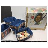 Nice Storage Box 19" x19"h , Wood Carved Art +